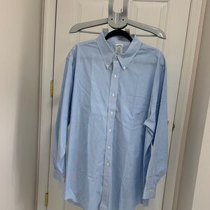 Brooks Brothers Light Blue Pinstripe Dress Shirt